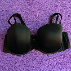 Victoria's Secret Black Strapless Convertible Straps Lined Bra - 38D
